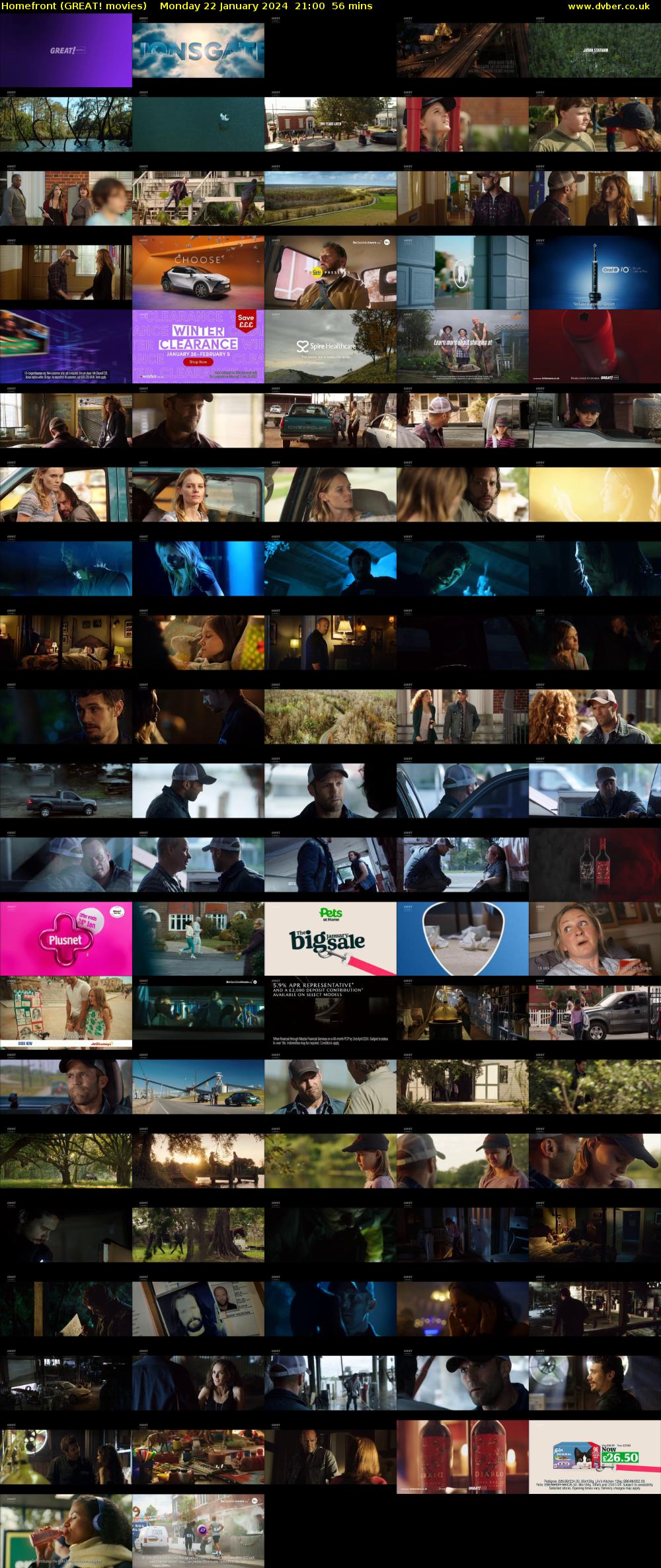 Homefront (GREAT! movies) Monday 22 January 2024 21:00 - 21:56