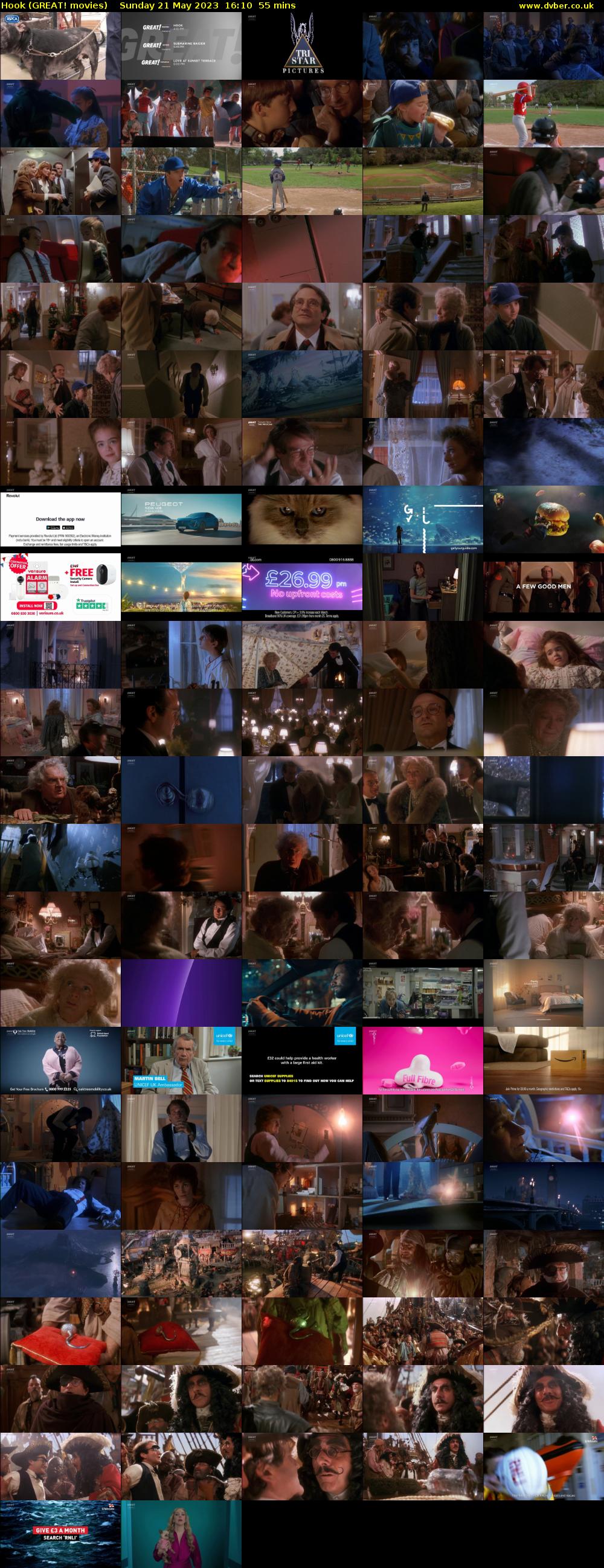 Hook (GREAT! movies) Sunday 21 May 2023 16:10 - 17:05