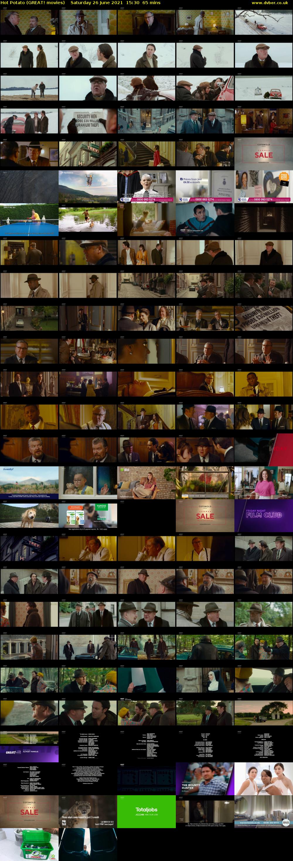 Hot Potato (GREAT! movies) Saturday 26 June 2021 15:30 - 16:35
