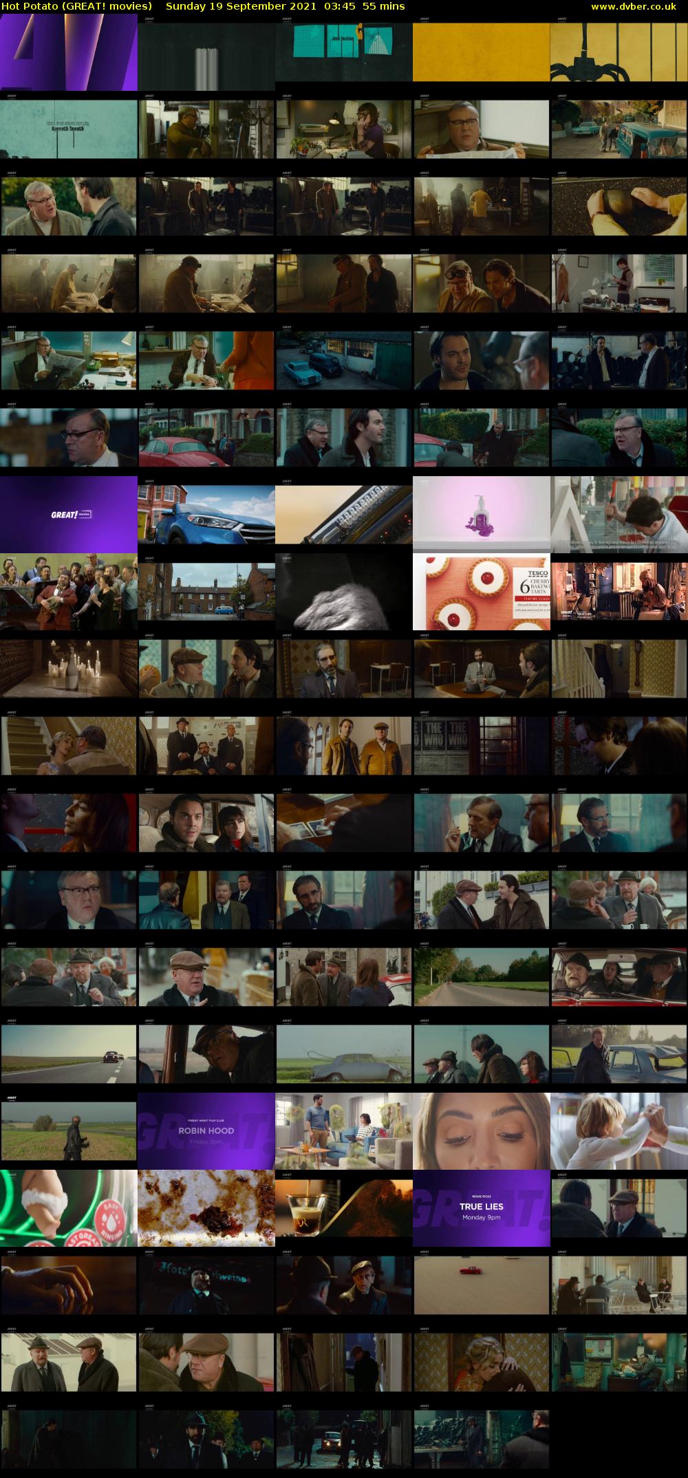 Hot Potato (GREAT! movies) Sunday 19 September 2021 03:45 - 04:40