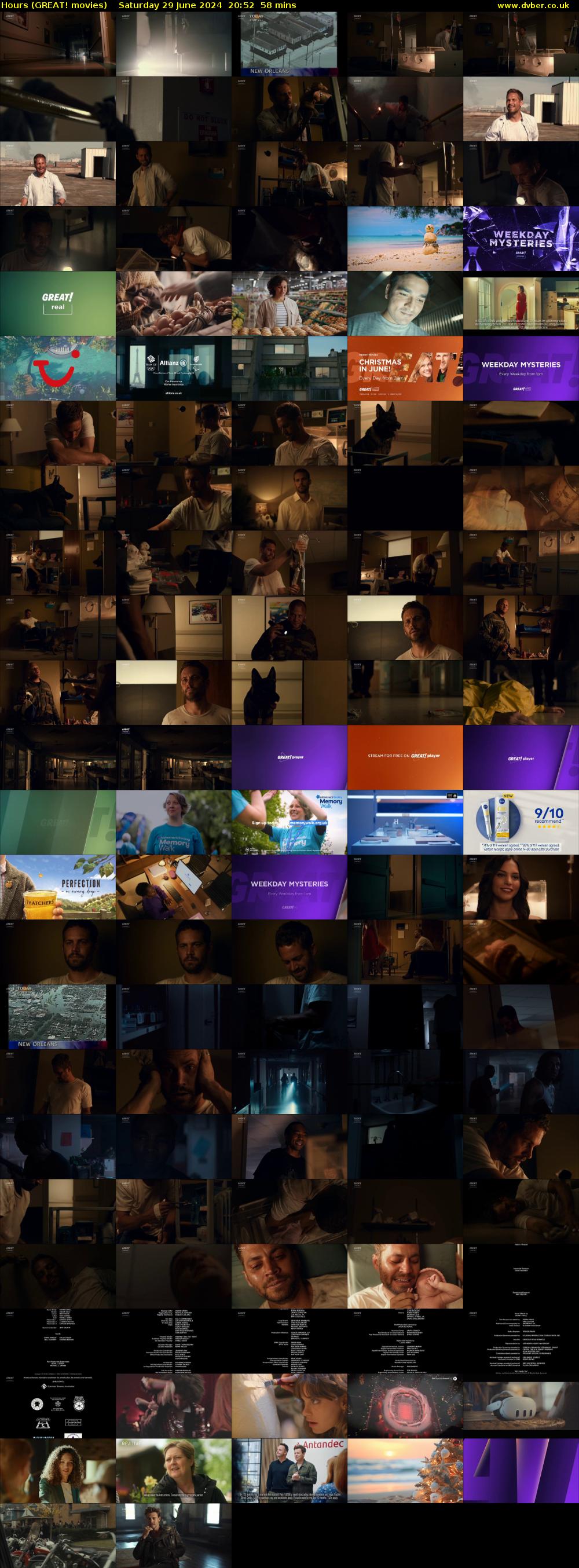 Hours (GREAT! movies) Saturday 29 June 2024 20:52 - 21:50