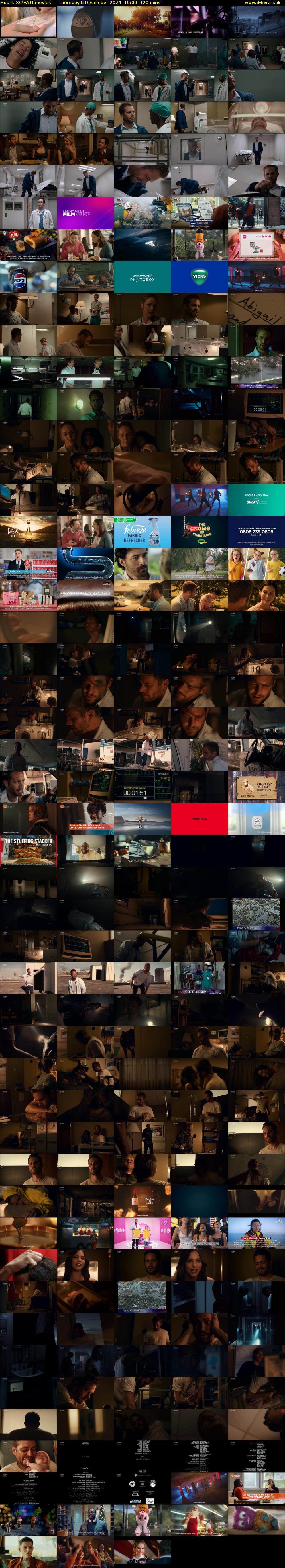 Hours (GREAT! movies) Thursday 5 December 2024 19:00 - 21:00