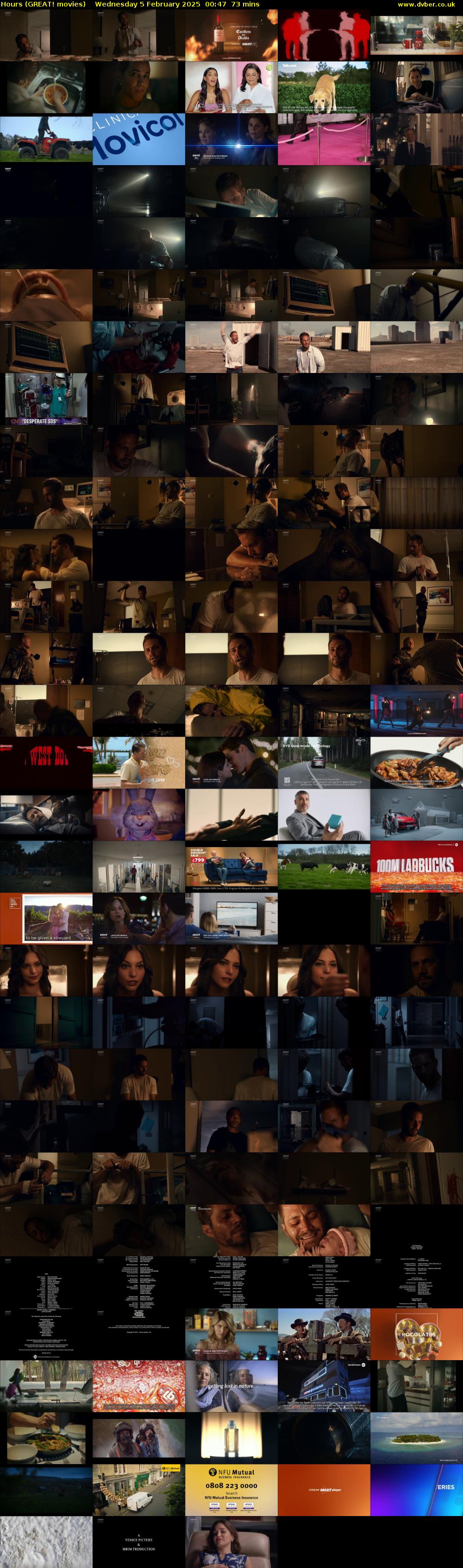 Hours (GREAT! movies) Wednesday 5 February 2025 00:47 - 02:00
