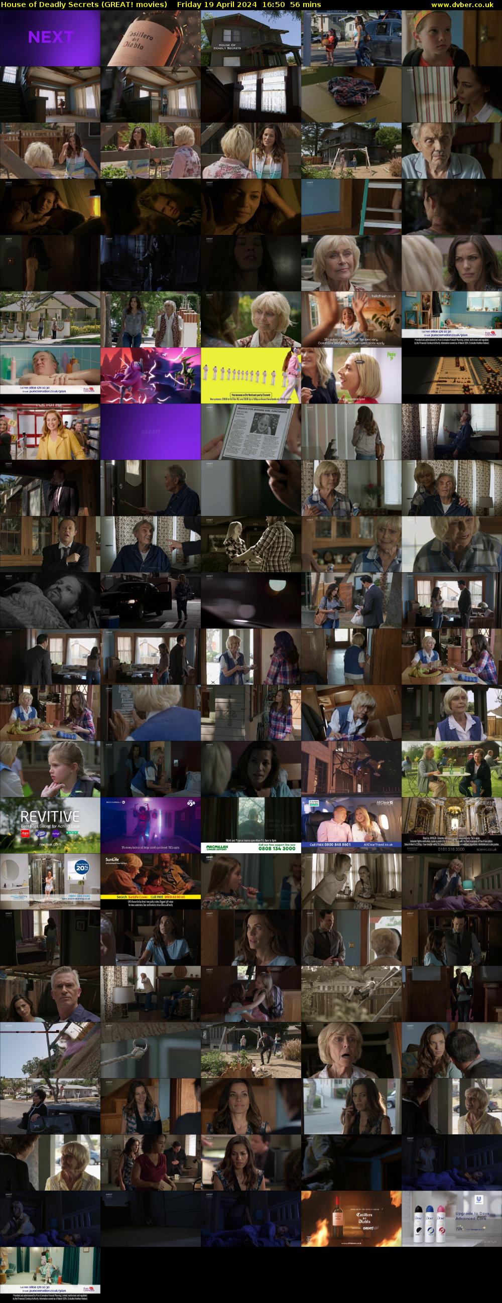 House of Deadly Secrets (GREAT! movies) Friday 19 April 2024 16:50 - 17:46