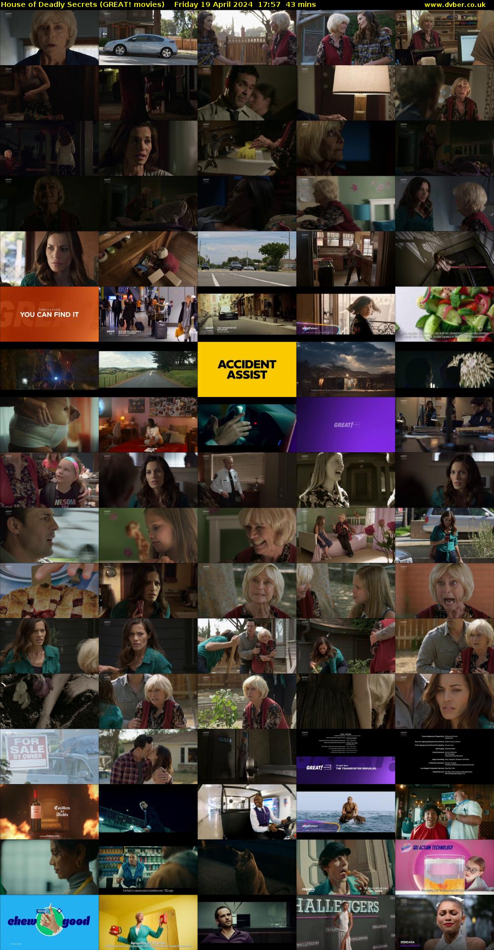 House of Deadly Secrets (GREAT! movies) Friday 19 April 2024 17:57 - 18:40