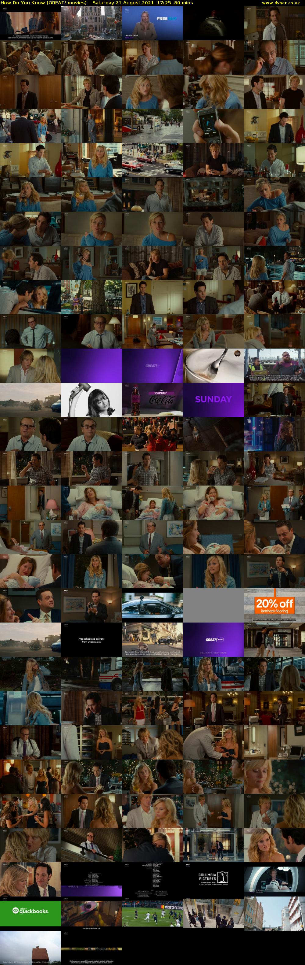 How Do You Know (GREAT! movies) Saturday 21 August 2021 17:25 - 18:45