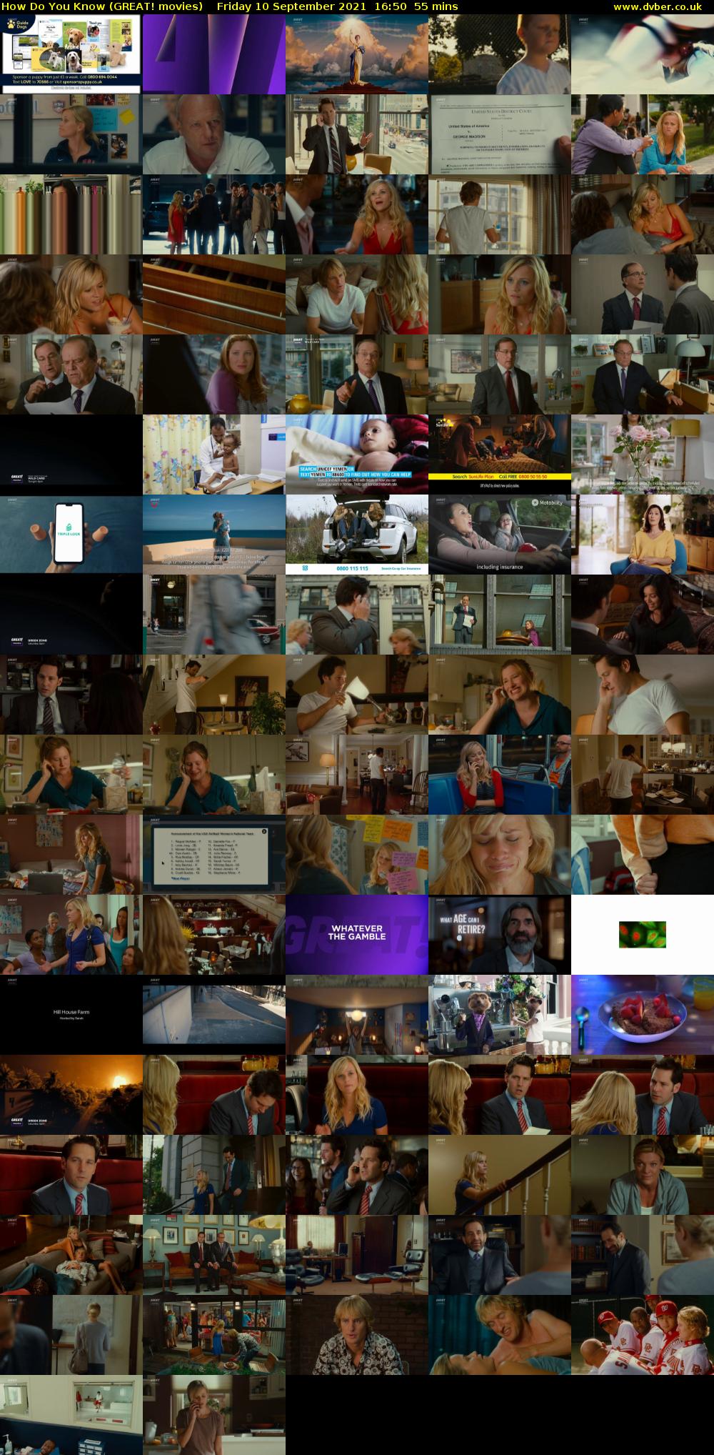 How Do You Know (GREAT! movies) Friday 10 September 2021 16:50 - 17:45