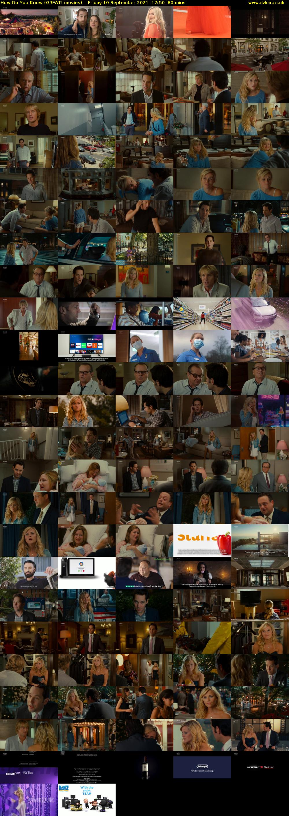 How Do You Know (GREAT! movies) Friday 10 September 2021 17:50 - 19:10