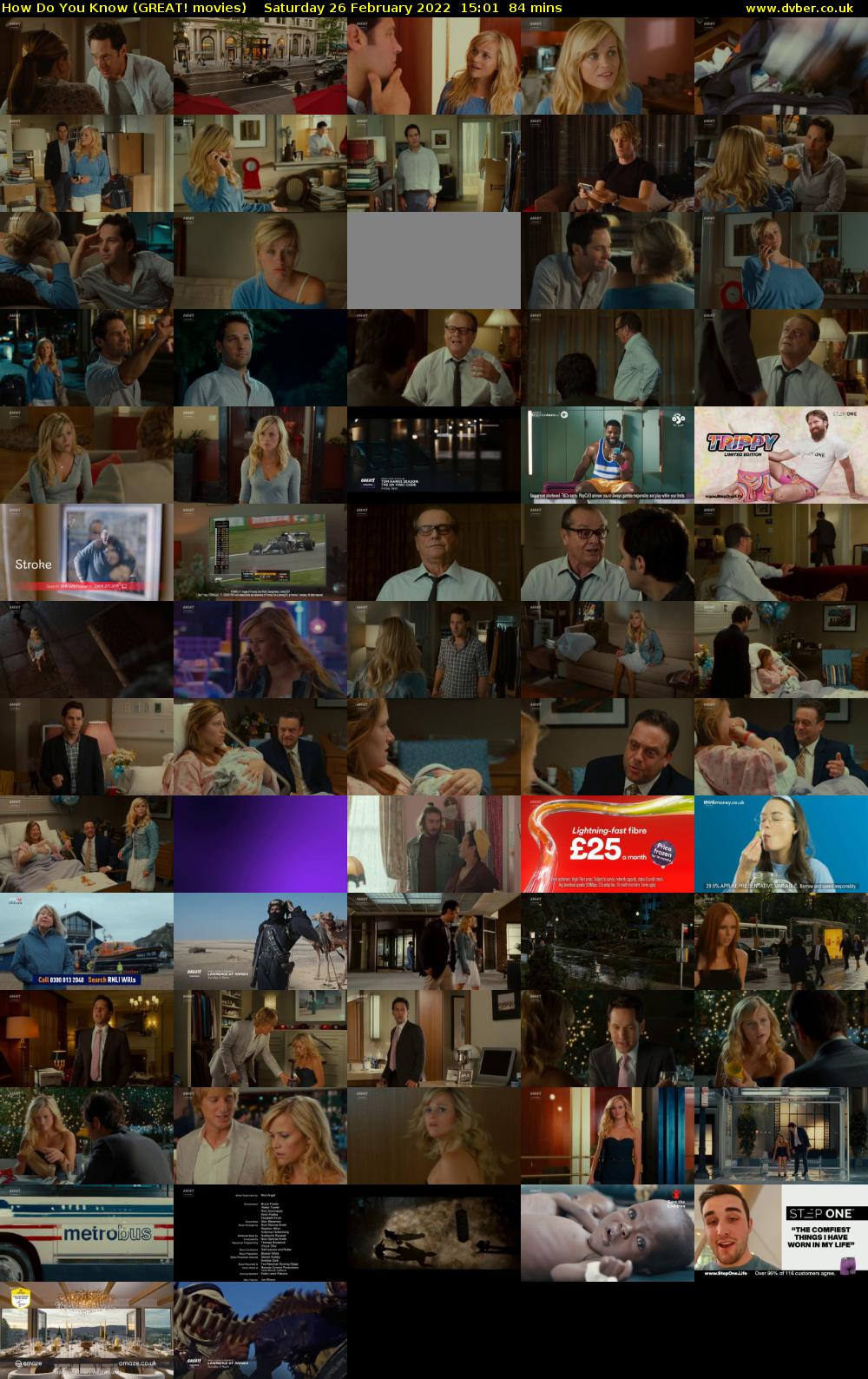 How Do You Know (GREAT! movies) Saturday 26 February 2022 15:01 - 16:25