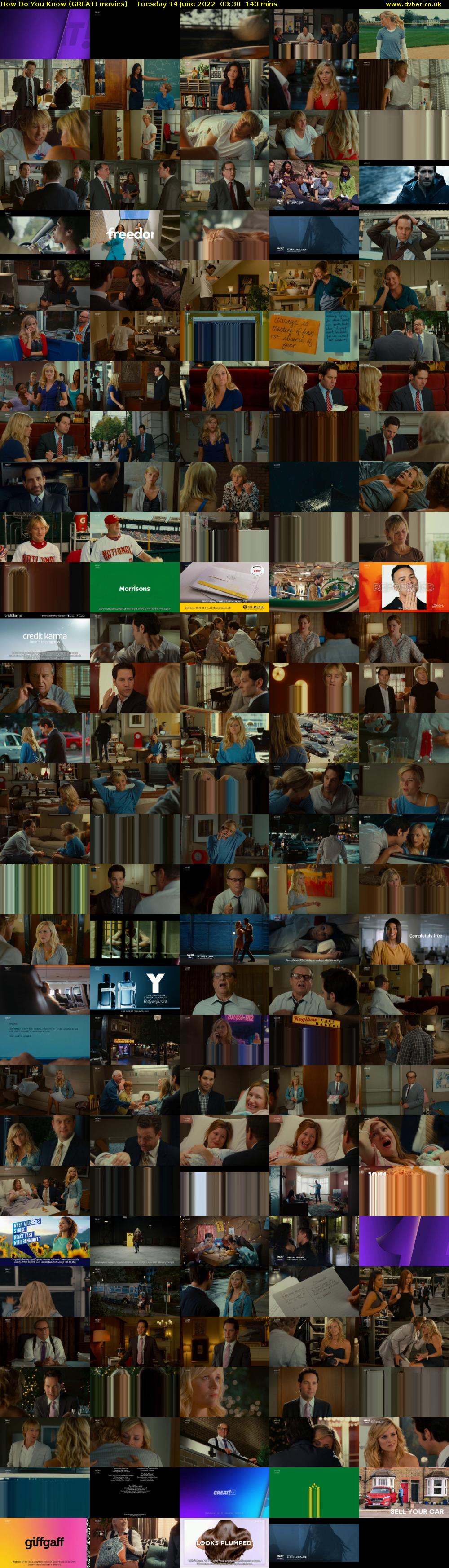 How Do You Know (GREAT! movies) Tuesday 14 June 2022 03:30 - 05:50