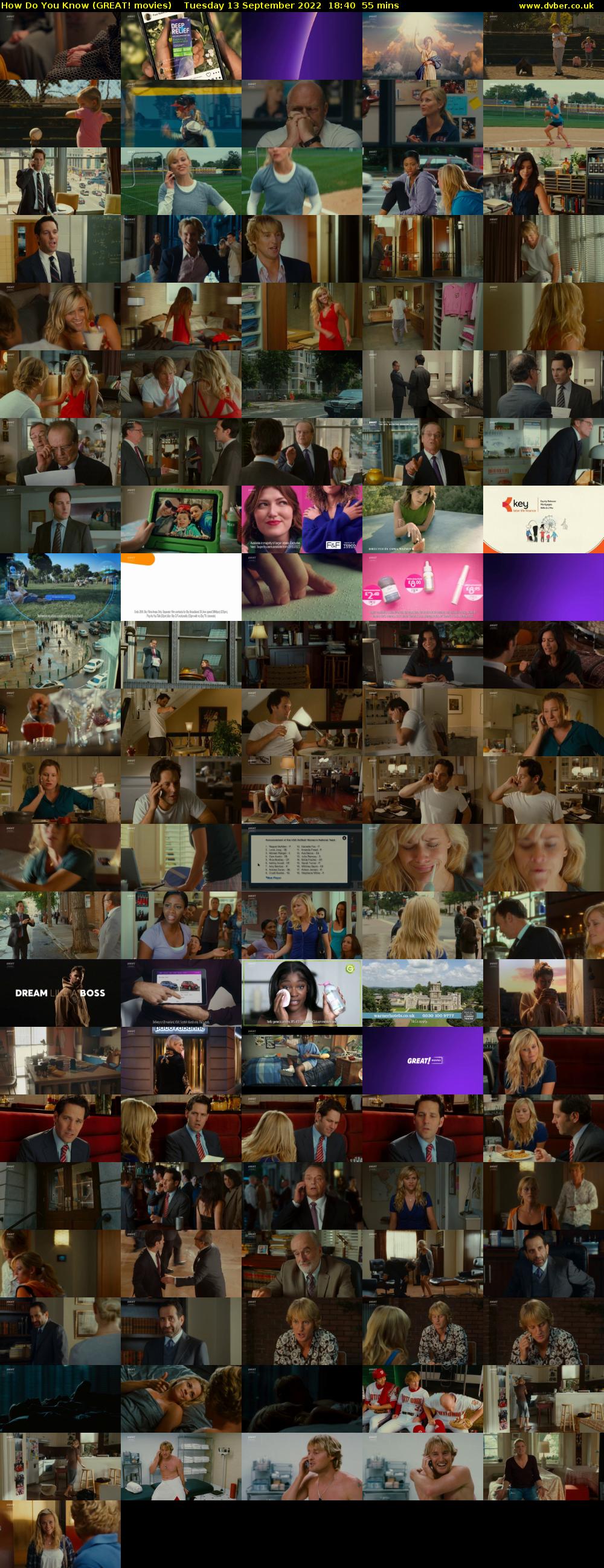 How Do You Know (GREAT! movies) Tuesday 13 September 2022 18:40 - 19:35
