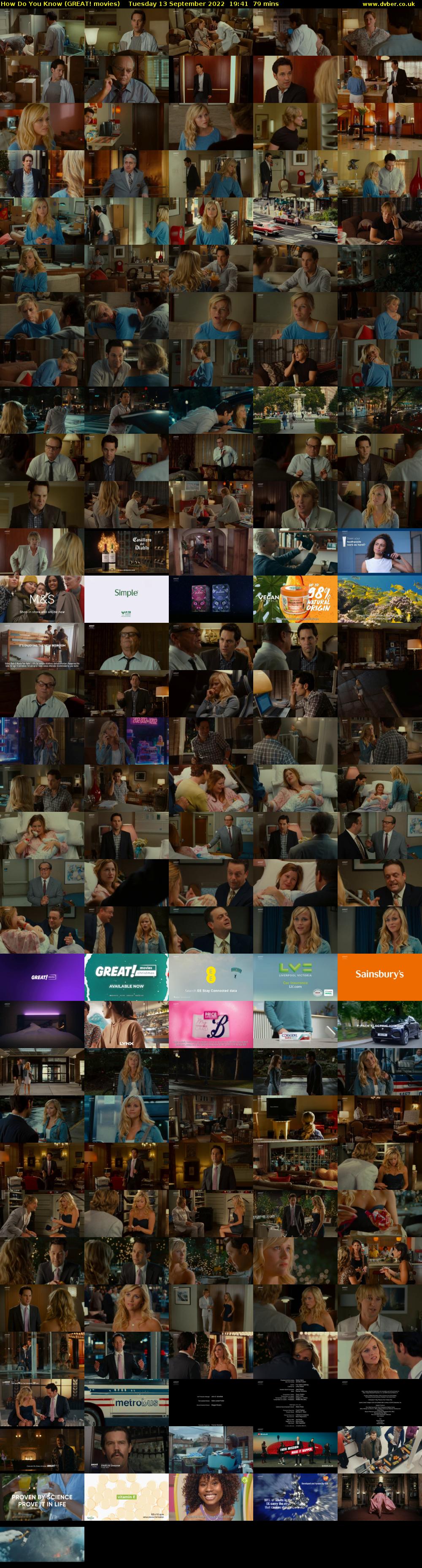 How Do You Know (GREAT! movies) Tuesday 13 September 2022 19:41 - 21:00
