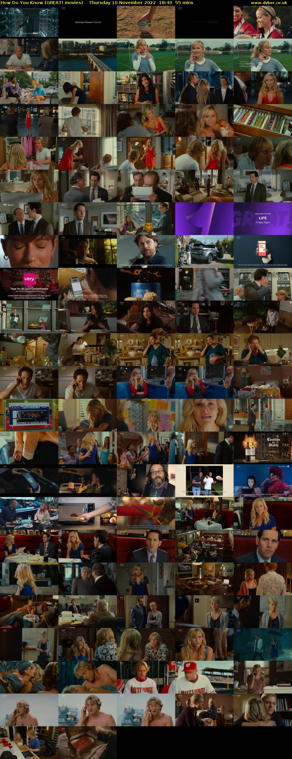 How Do You Know (GREAT! movies) Thursday 10 November 2022 18:40 - 19:35