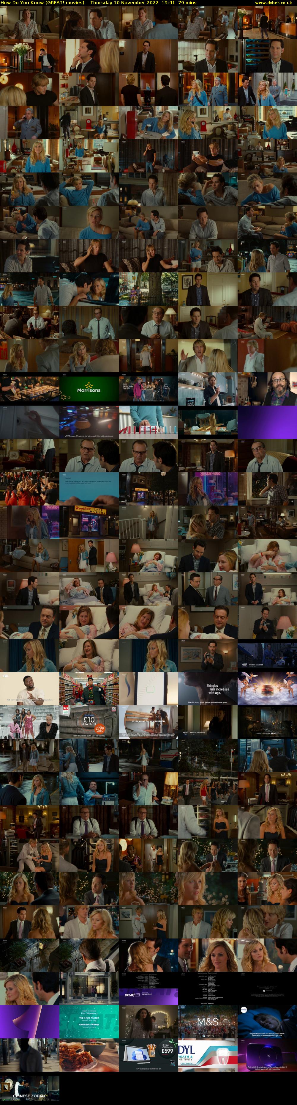 How Do You Know (GREAT! movies) Thursday 10 November 2022 19:41 - 21:00