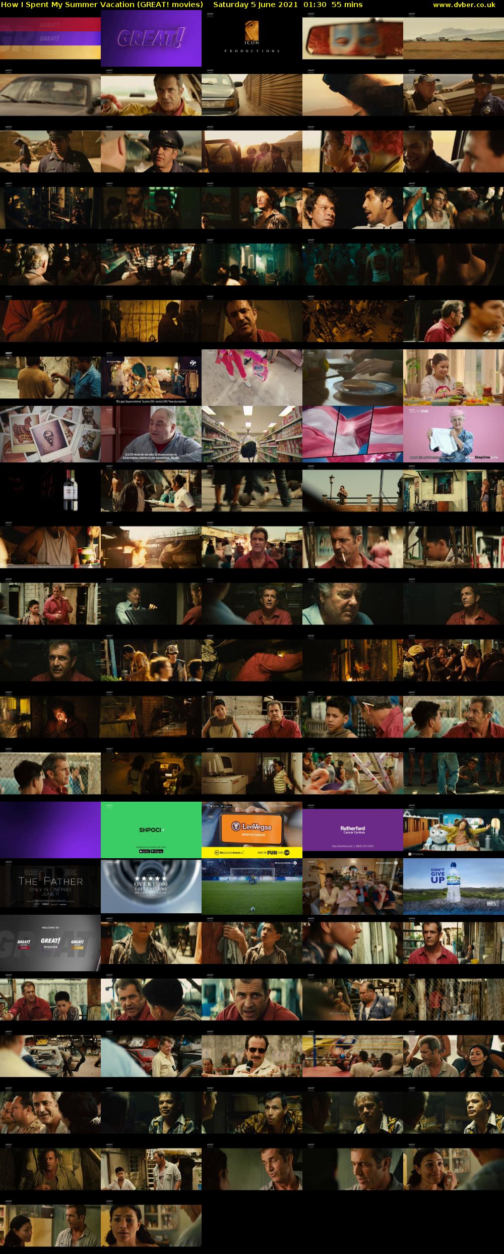 How I Spent My Summer Vacation (GREAT! movies) Saturday 5 June 2021 01:30 - 02:25