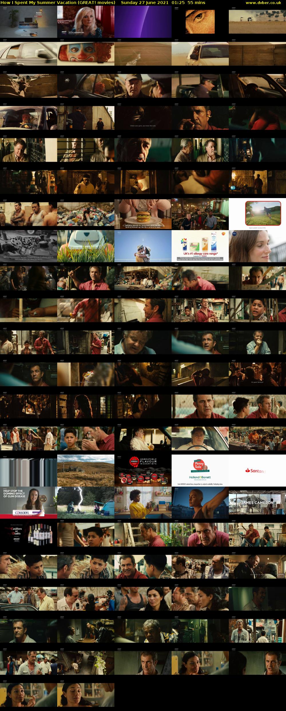 How I Spent My Summer Vacation (GREAT! movies) Sunday 27 June 2021 01:25 - 02:20