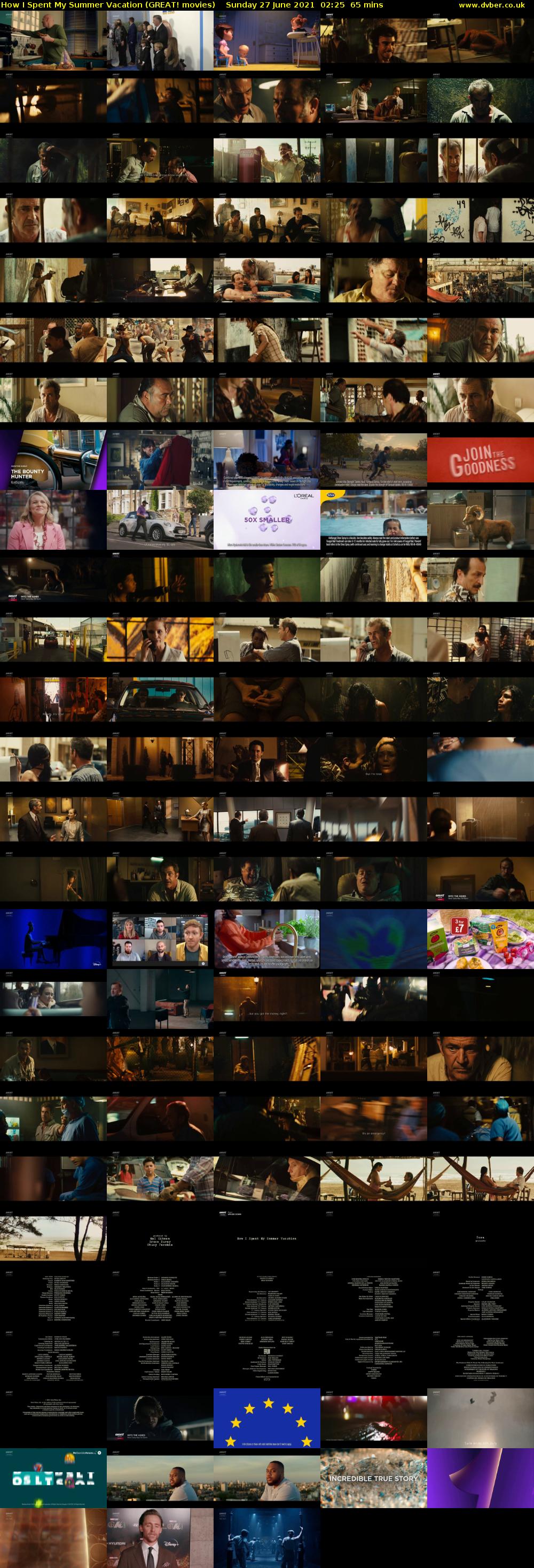 How I Spent My Summer Vacation (GREAT! movies) Sunday 27 June 2021 02:25 - 03:30