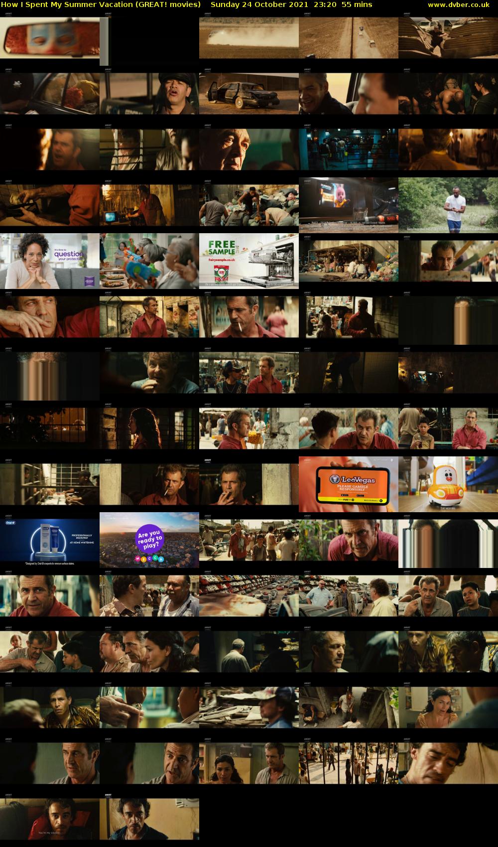 How I Spent My Summer Vacation (GREAT! movies) Sunday 24 October 2021 23:20 - 00:15