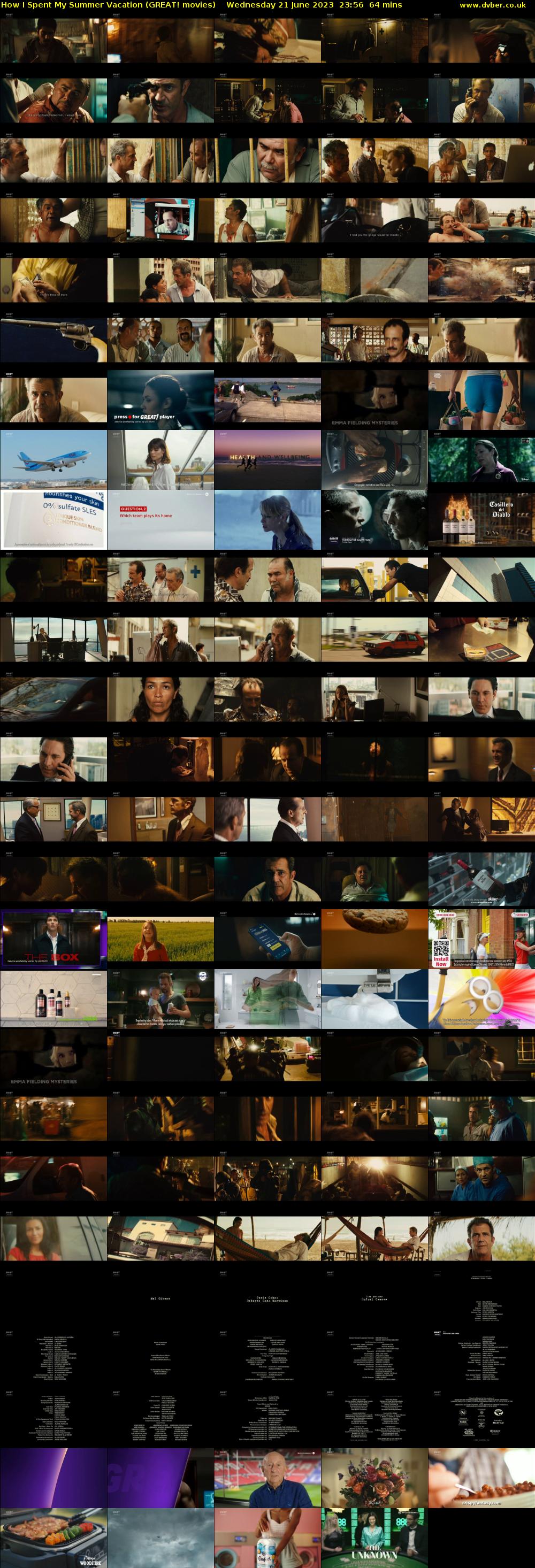How I Spent My Summer Vacation (GREAT! movies) Wednesday 21 June 2023 23:56 - 01:00