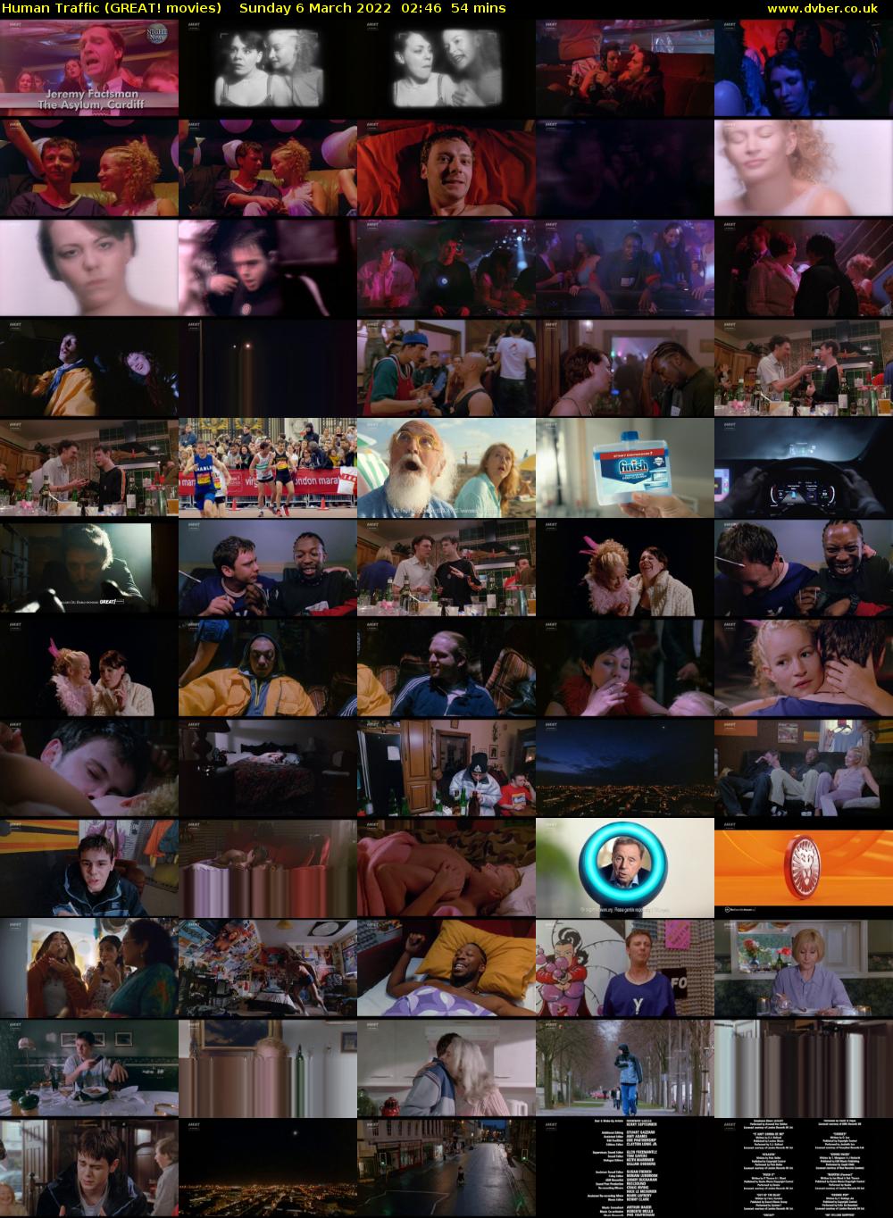 Human Traffic (GREAT! movies) Sunday 6 March 2022 02:46 - 03:40