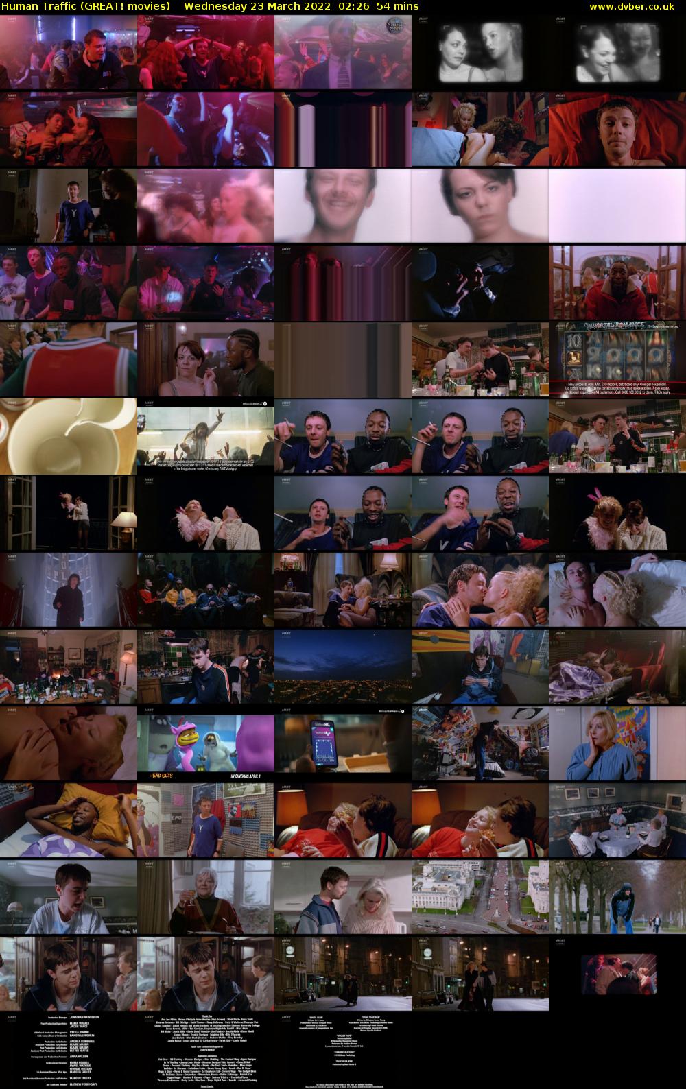Human Traffic (GREAT! movies) Wednesday 23 March 2022 02:26 - 03:20