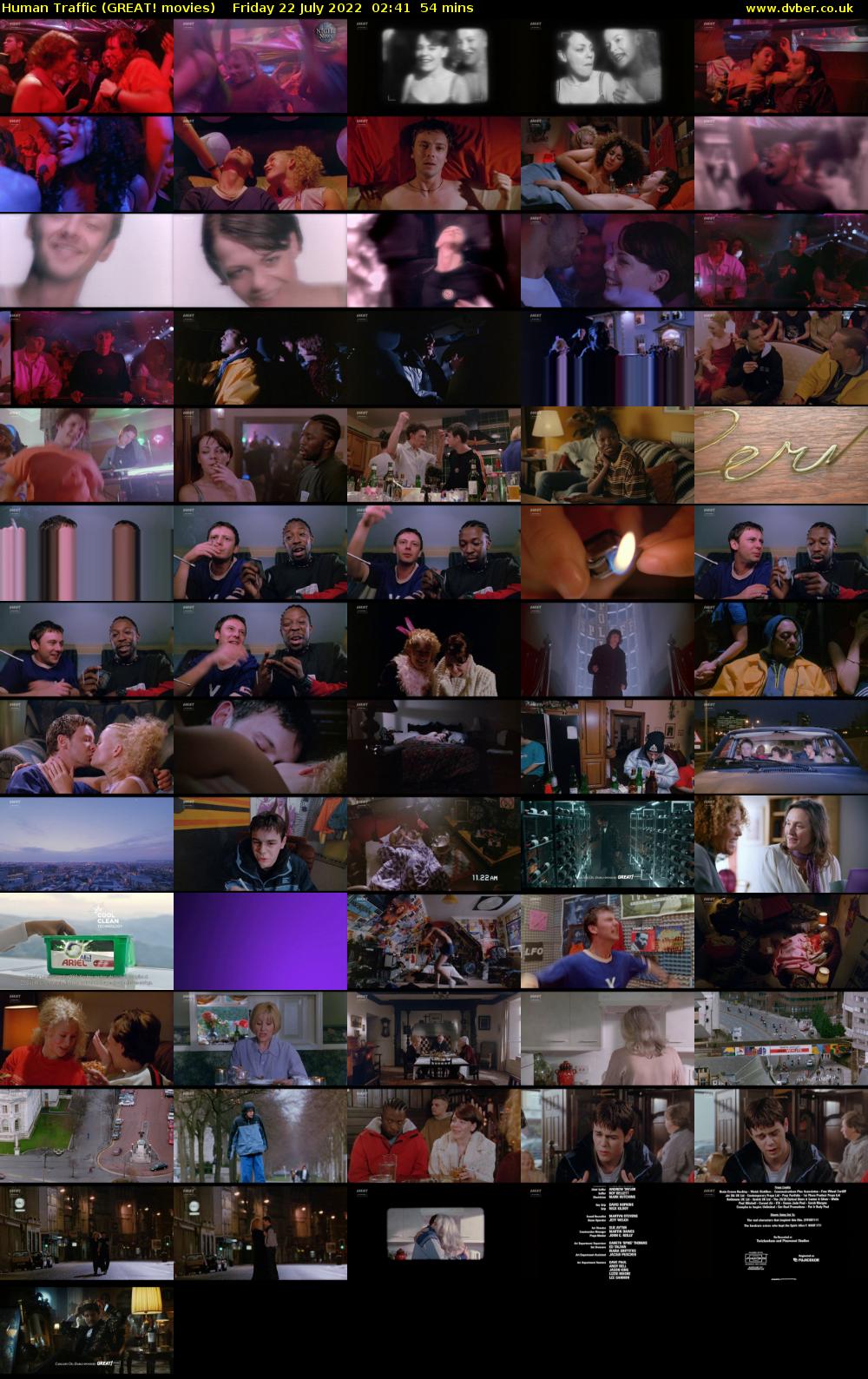 Human Traffic (GREAT! movies) Friday 22 July 2022 02:41 - 03:35