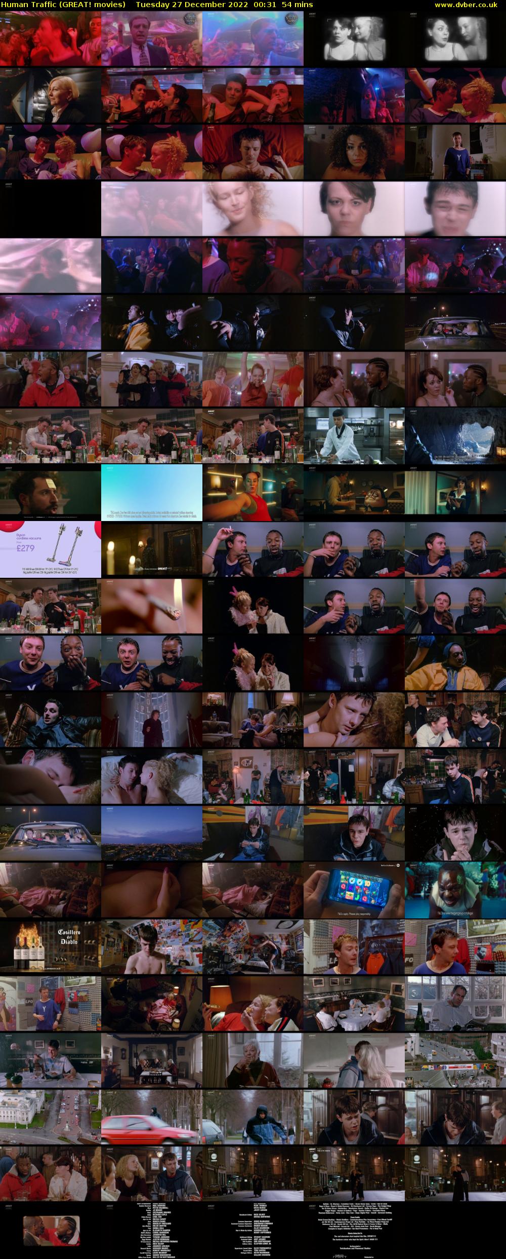 Human Traffic (GREAT! movies) Tuesday 27 December 2022 00:31 - 01:25