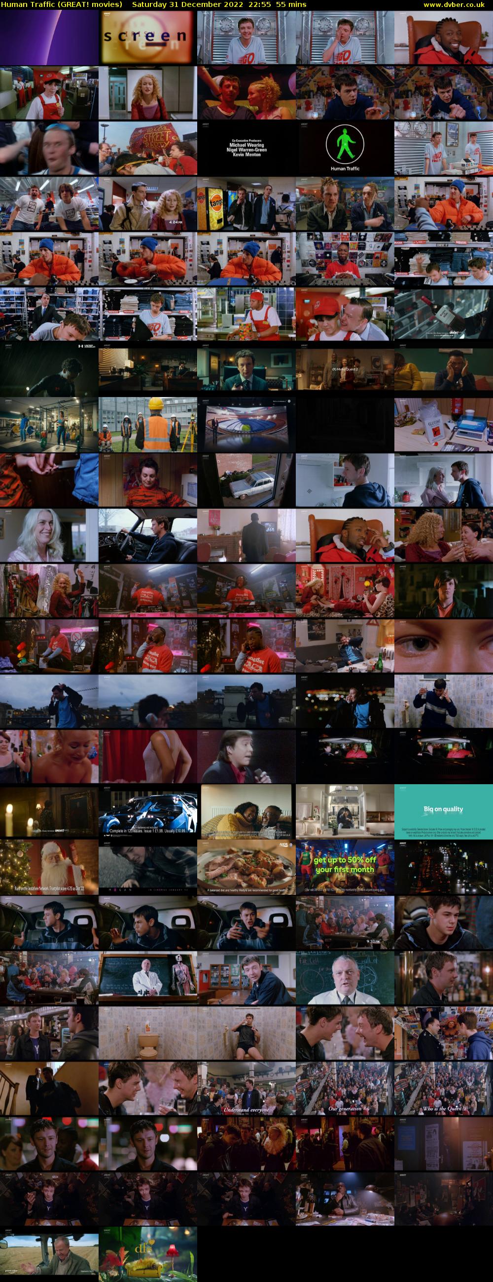 Human Traffic (GREAT! movies) Saturday 31 December 2022 22:55 - 23:50