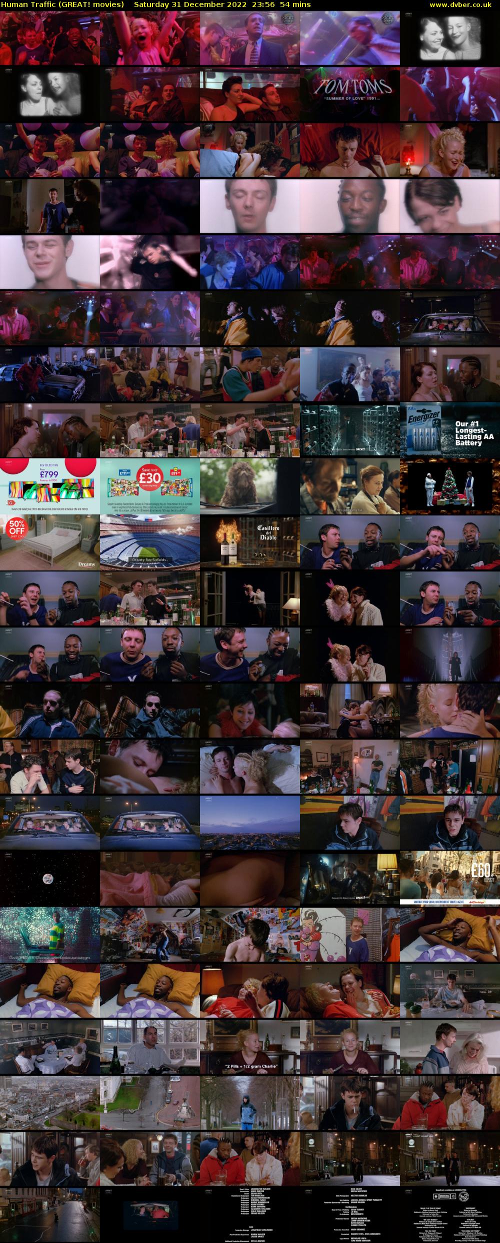 Human Traffic (GREAT! movies) Saturday 31 December 2022 23:56 - 00:50