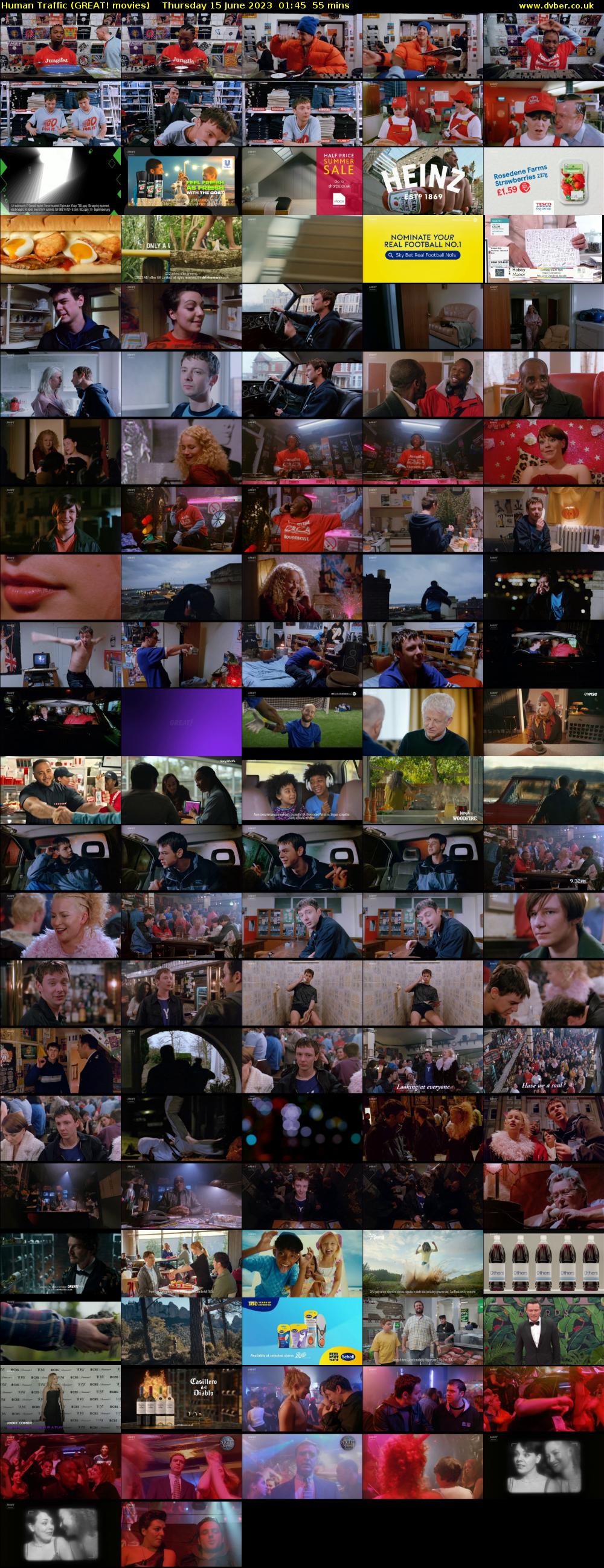 Human Traffic (GREAT! movies) Thursday 15 June 2023 01:45 - 02:40