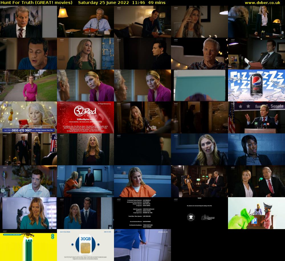 Hunt For Truth (GREAT! movies) Saturday 25 June 2022 11:46 - 12:35