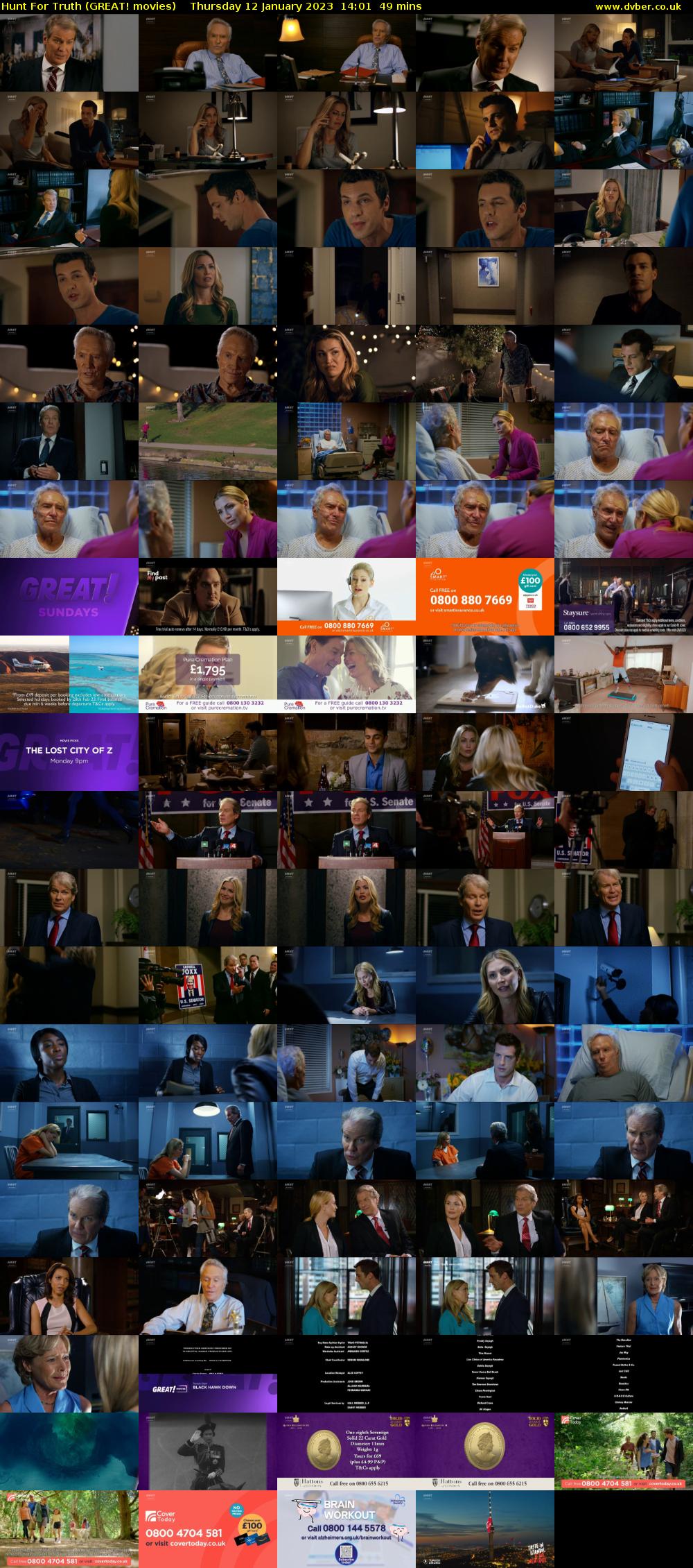 Hunt For Truth (GREAT! movies) Thursday 12 January 2023 14:01 - 14:50