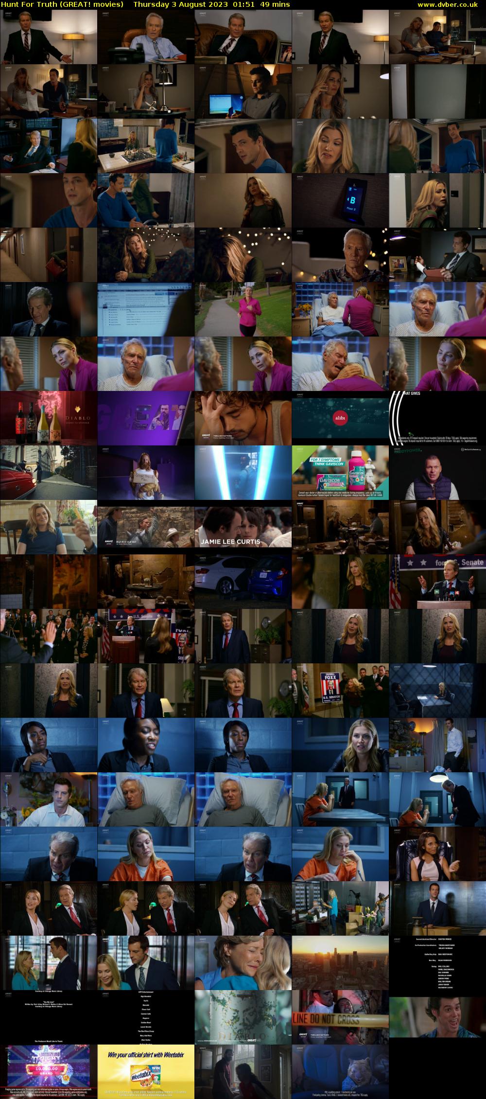 Hunt For Truth (GREAT! movies) Thursday 3 August 2023 01:51 - 02:40