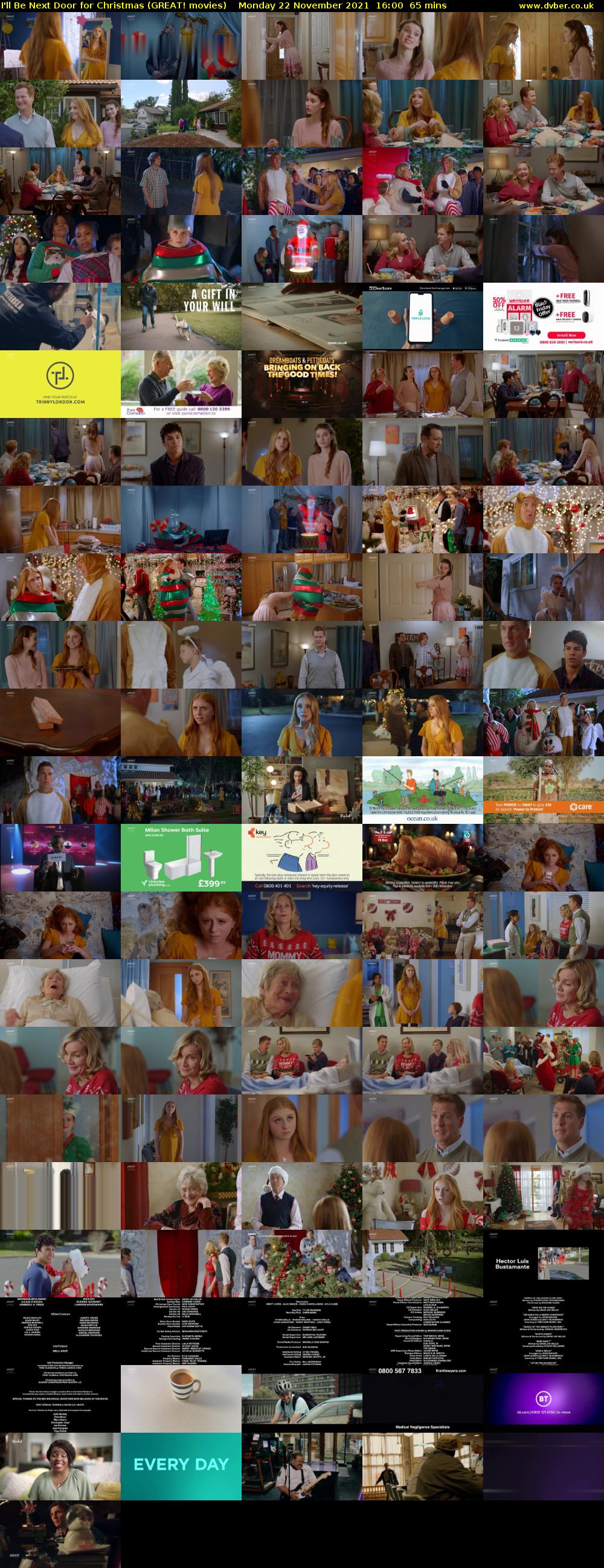 I'll Be Next Door for Christmas (GREAT! movies) Monday 22 November 2021 16:00 - 17:05