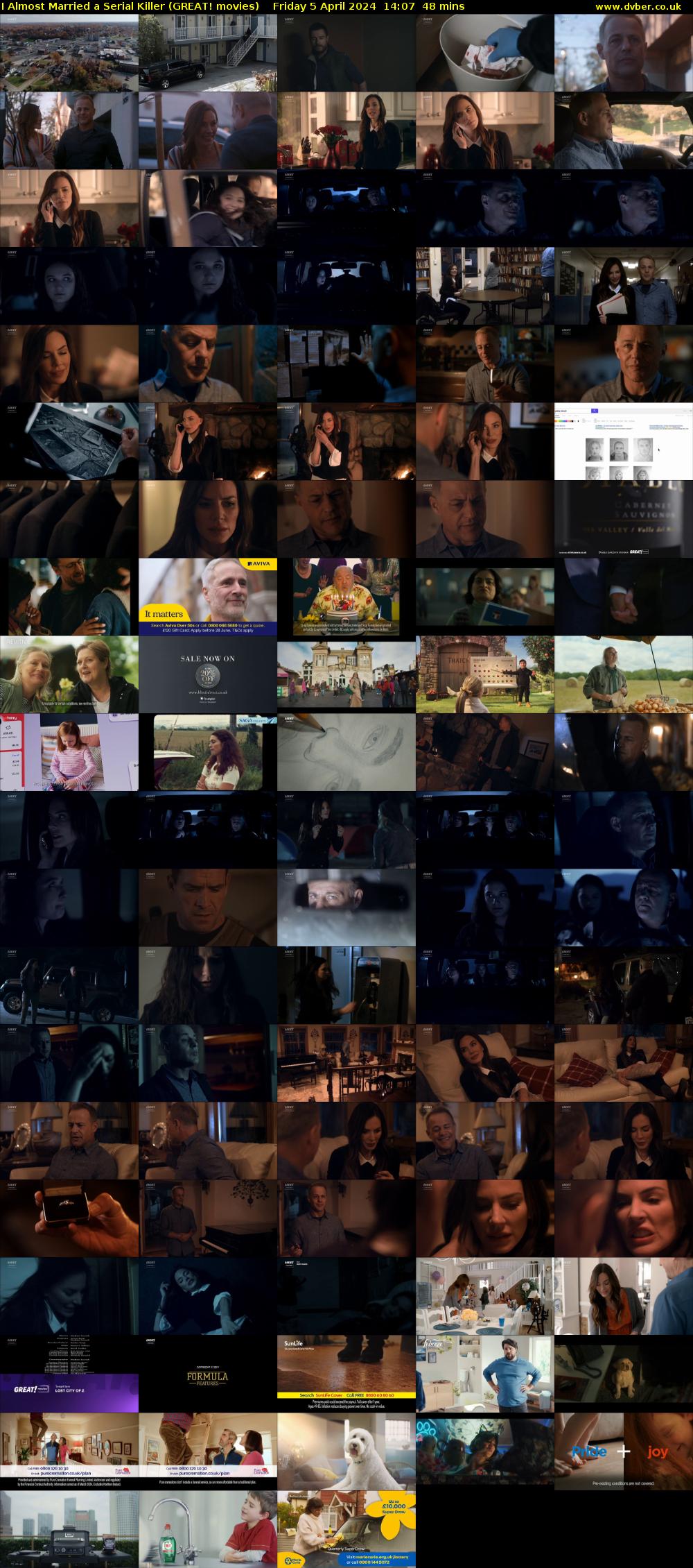 I Almost Married A Serial Killer (GREAT! movies) Friday 5 April 2024 14:07 - 14:55