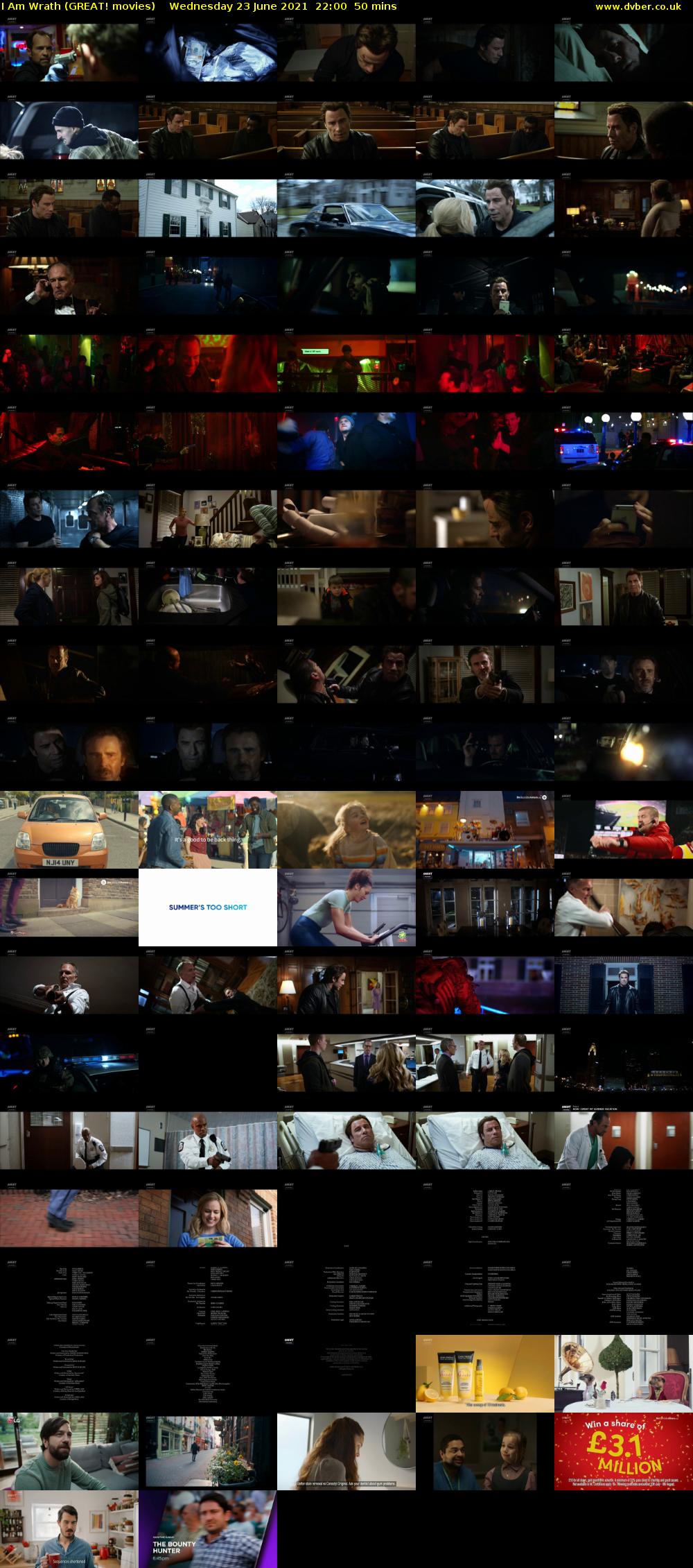 I Am Wrath (GREAT! movies) Wednesday 23 June 2021 22:00 - 22:50