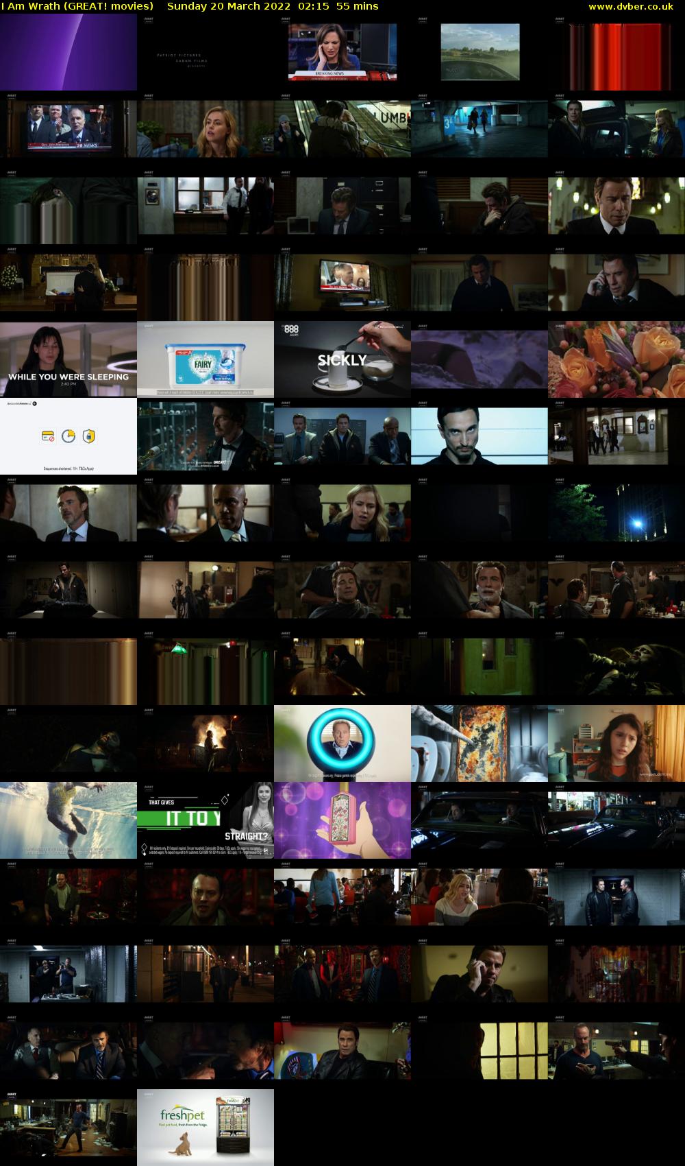 I Am Wrath (GREAT! movies) Sunday 20 March 2022 02:15 - 03:10
