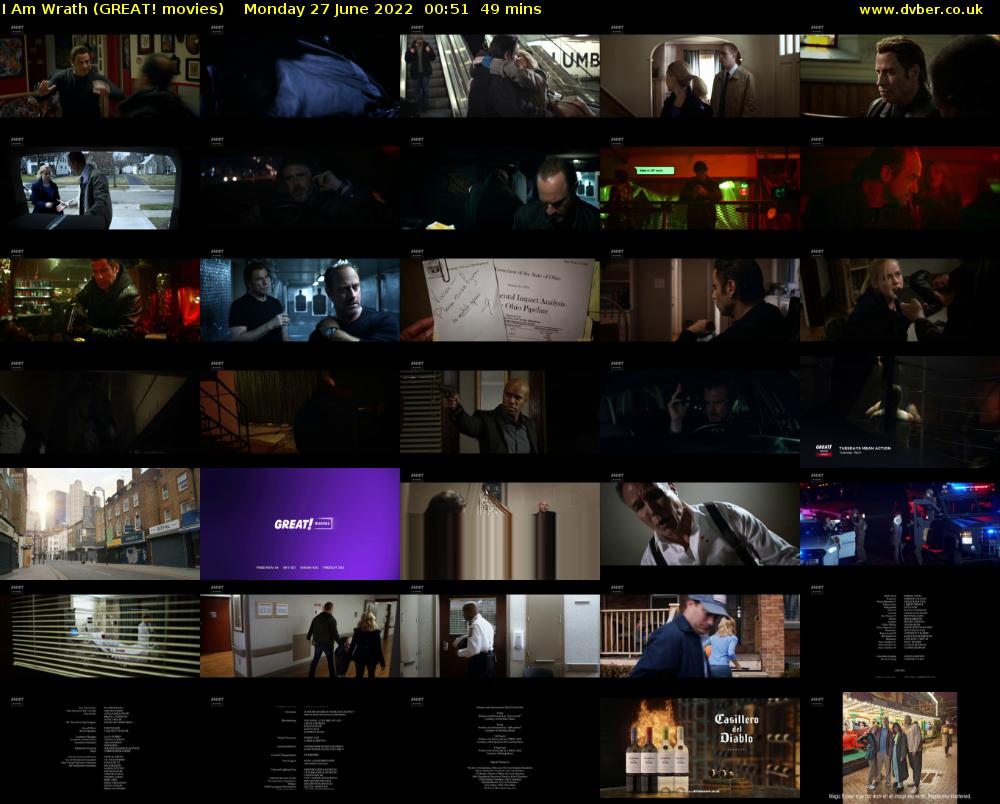 I Am Wrath (GREAT! movies) Monday 27 June 2022 00:51 - 01:40