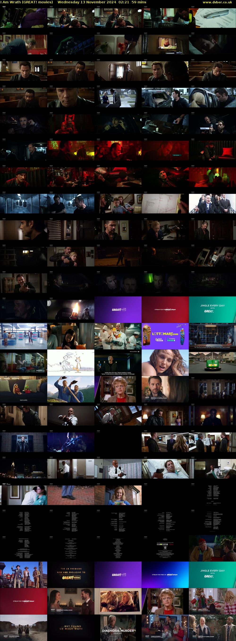 I Am Wrath (GREAT! movies) Wednesday 13 November 2024 02:21 - 03:20