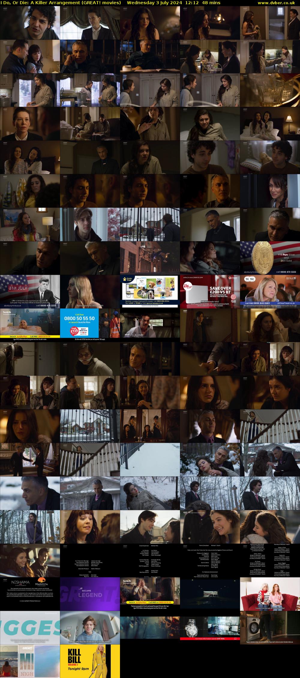 I Do, Or Die: A Killer Arrangement (GREAT! movies) Wednesday 3 July 2024 12:12 - 13:00