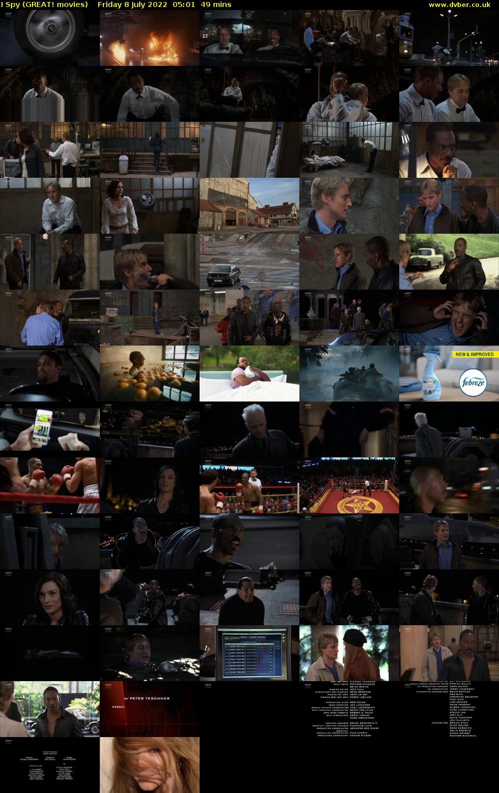 I Spy (GREAT! movies) Friday 8 July 2022 05:01 - 05:50