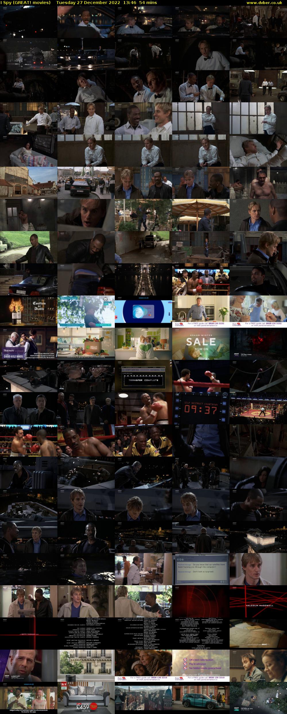 I Spy (GREAT! movies) Tuesday 27 December 2022 13:46 - 14:40