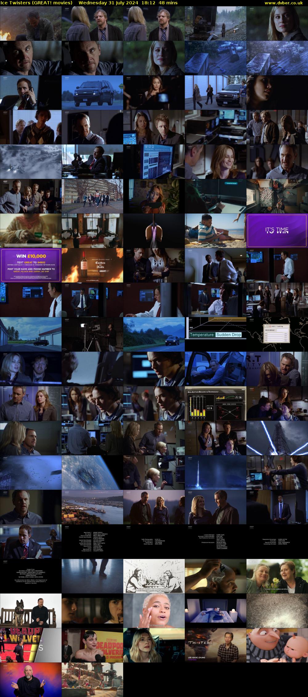 Ice Twisters (GREAT! movies) Wednesday 31 July 2024 18:12 - 19:00