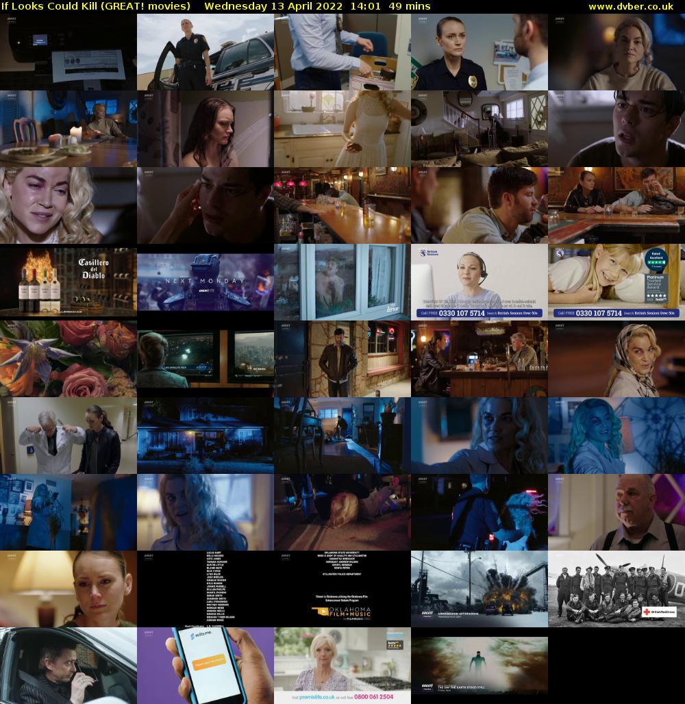 If Looks Could Kill (GREAT! movies) Wednesday 13 April 2022 14:01 - 14:50