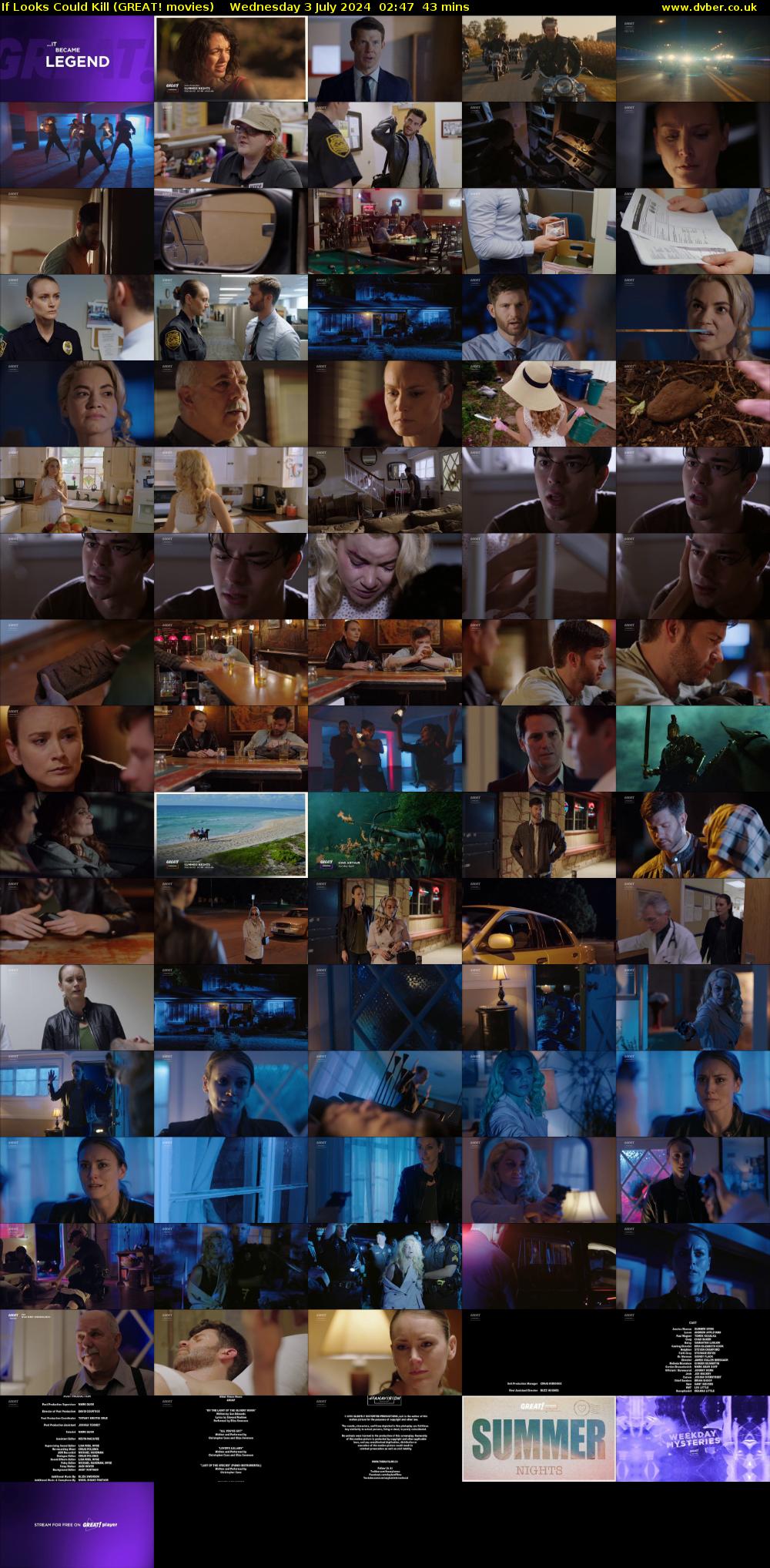 If Looks Could Kill (GREAT! movies) Wednesday 3 July 2024 02:47 - 03:30
