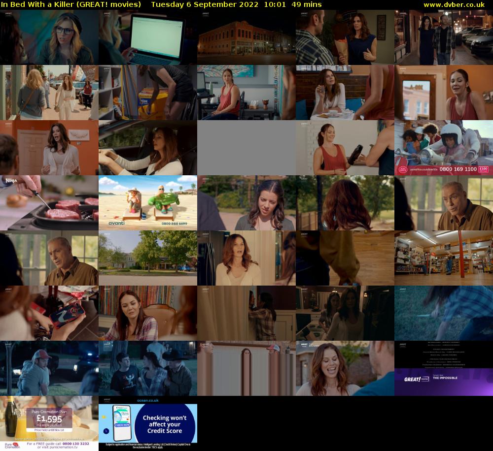 In Bed With a Killer (GREAT! movies) Tuesday 6 September 2022 10:01 - 10:50