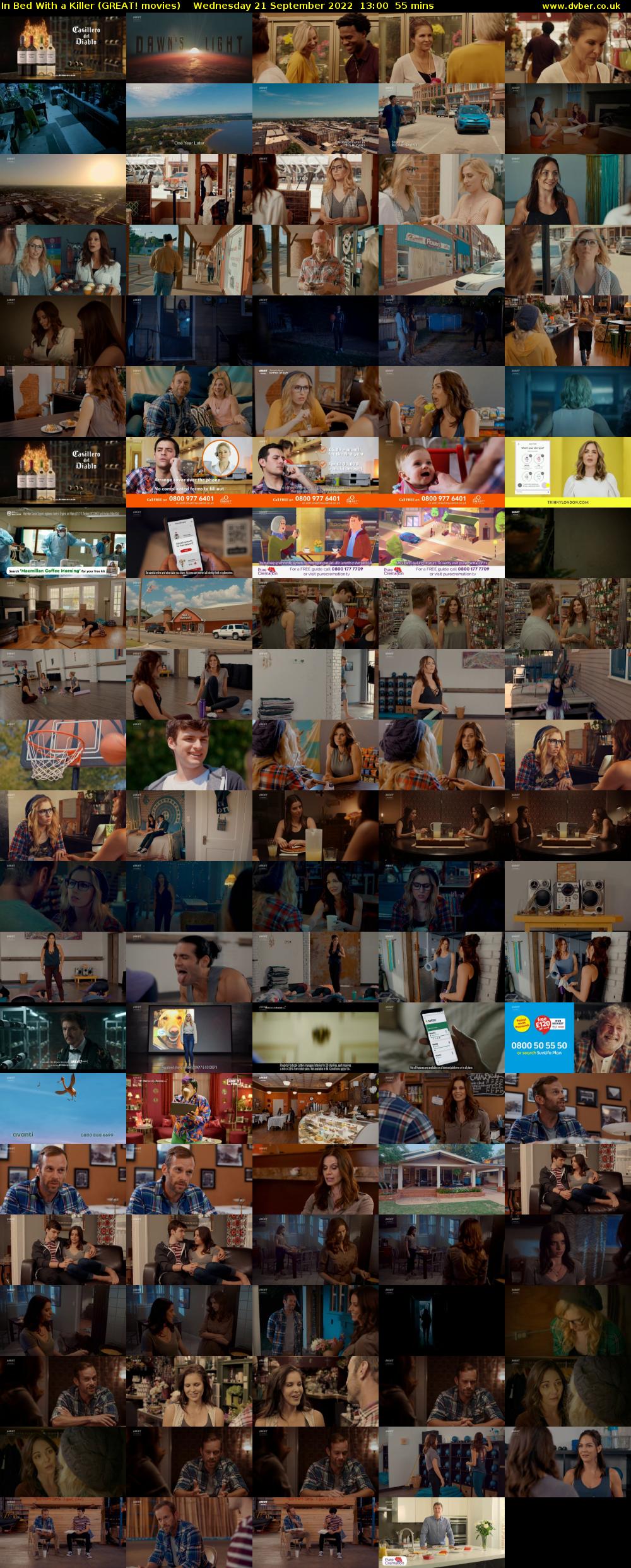 In Bed With a Killer (GREAT! movies) Wednesday 21 September 2022 13:00 - 13:55