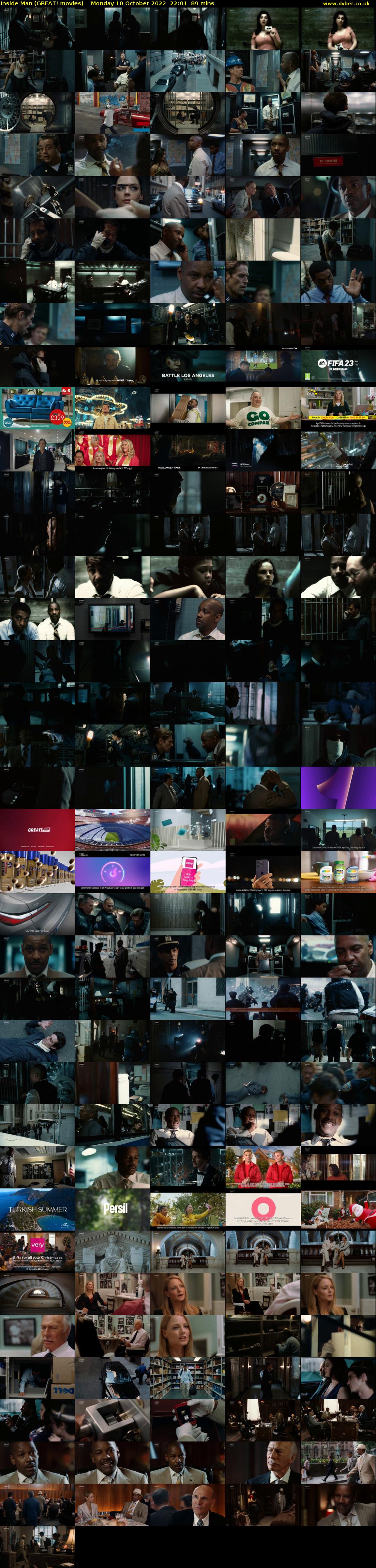 Inside Man (GREAT! movies) Monday 10 October 2022 22:01 - 23:30