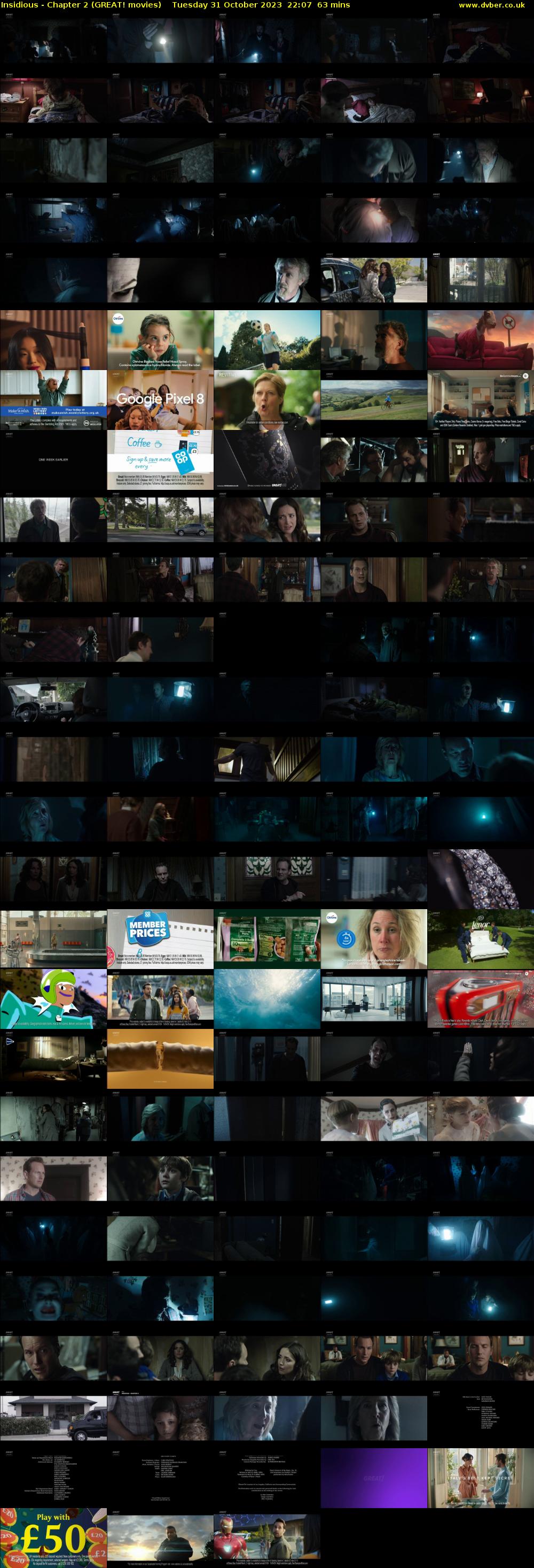 Insidious - Chapter 2 (GREAT! movies) Tuesday 31 October 2023 22:07 - 23:10