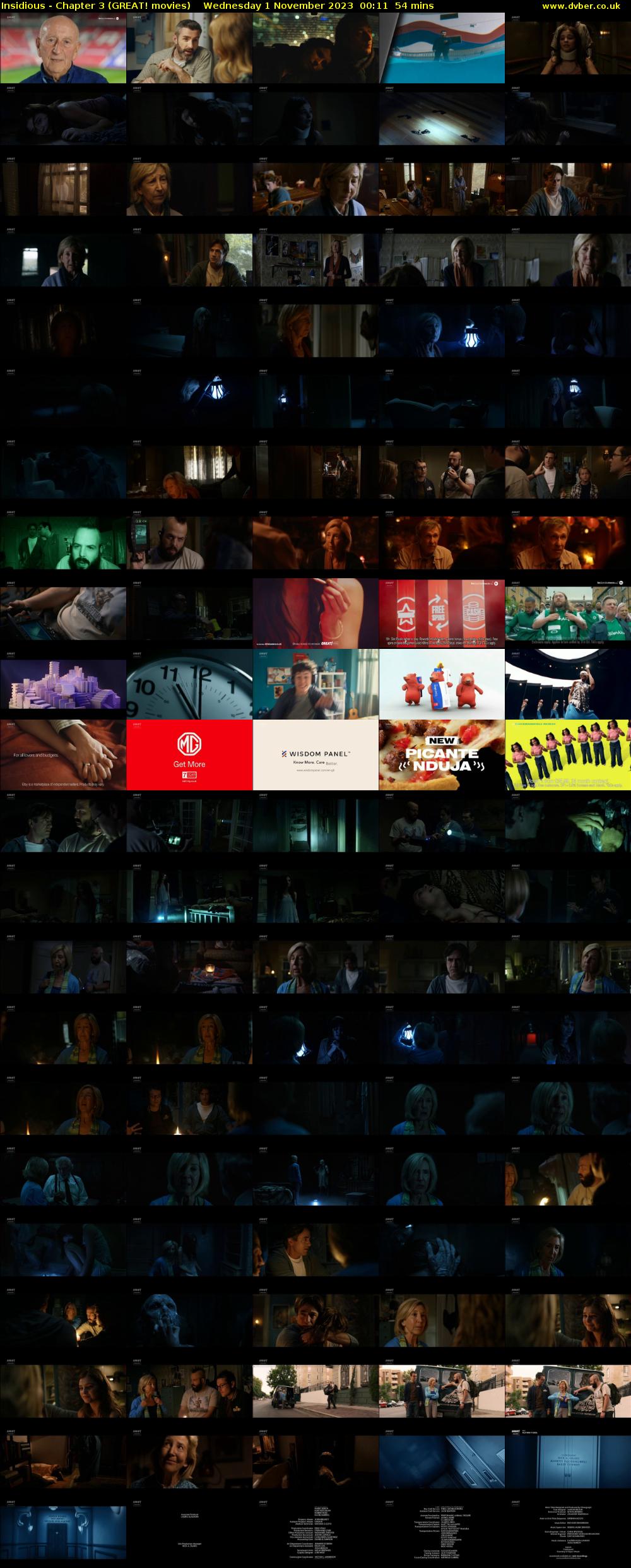 Insidious - Chapter 3 (GREAT! movies) Wednesday 1 November 2023 00:11 - 01:05